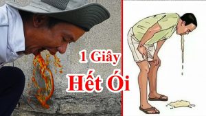 Cách chặn đứng cơm mắc ói trong 1 giây - Mẹo làm hết buồn nôn khi say tàu xe lên cơn ói rất hay