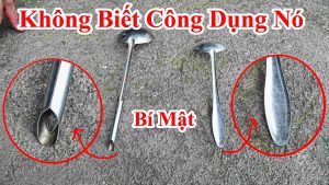 Bí mật cái lỗ ở tay cầm vá múc canh khiến ai cũng ngỡ ngàng - Công dụng của cái vá có tay cầm uốn tròn là gì ?