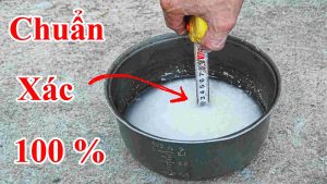 Cách Canh Nước Nấu Cơm Chuẩn 100% Ít Ai Biết Đến - Mẹo Đổ Nước Vào Gạo Nấu Cơm Chuẩn Không Khô , Không Nhão