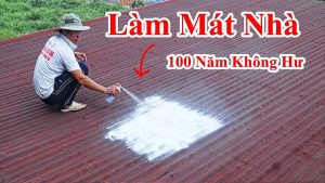 Cách làm mái tôn lâu năm không hư và làm cho ngôi nhà mát mẹo giúp nhà mát và giúp tôn giữ được lâu năm hơn
