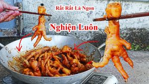 Cách làm món chân gà cay tứ xuyên rất ngon , Công thức làm món chân vịt cay tứ xuyên dành cho buôn bn1 ăn vặt